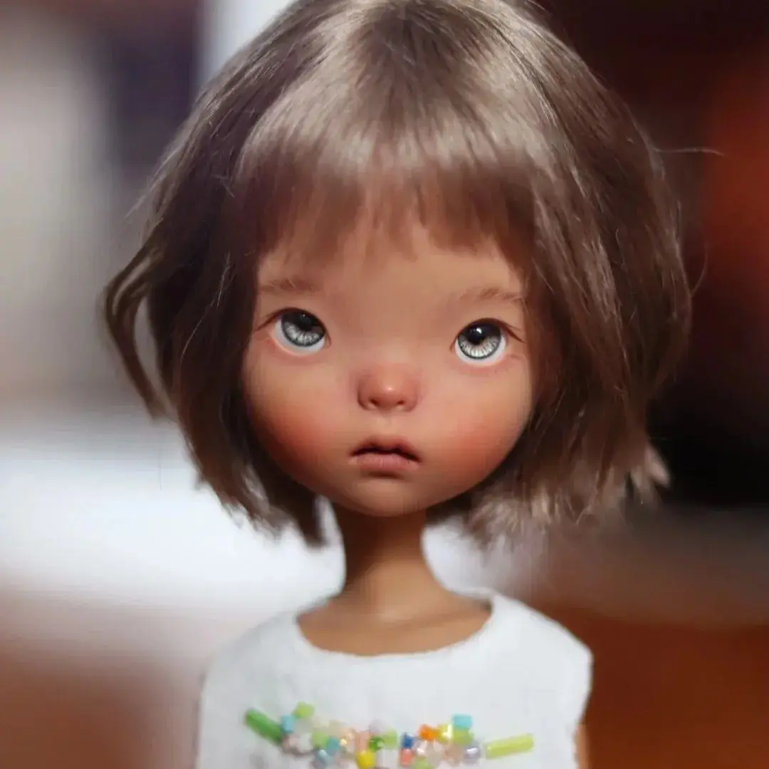 

New BJD doll 1/6-landoudou large head series doll resin material DIY makeup doll model toy Multiple Free shipping from stock