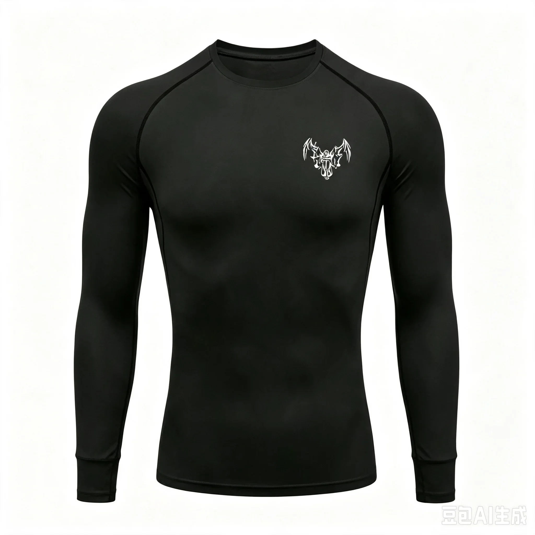 Fallen Angel 2026 Men's Sports T-shirt Training Fitness Compression Long Sleeve Rashguard Men's Quick Drying Trainning Shirts
