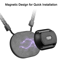 Universal Body Camera Mount Magnetic Neck Holder Camera Mount Replacement for BOBLOV & Most Body Cam Stick to Clothe