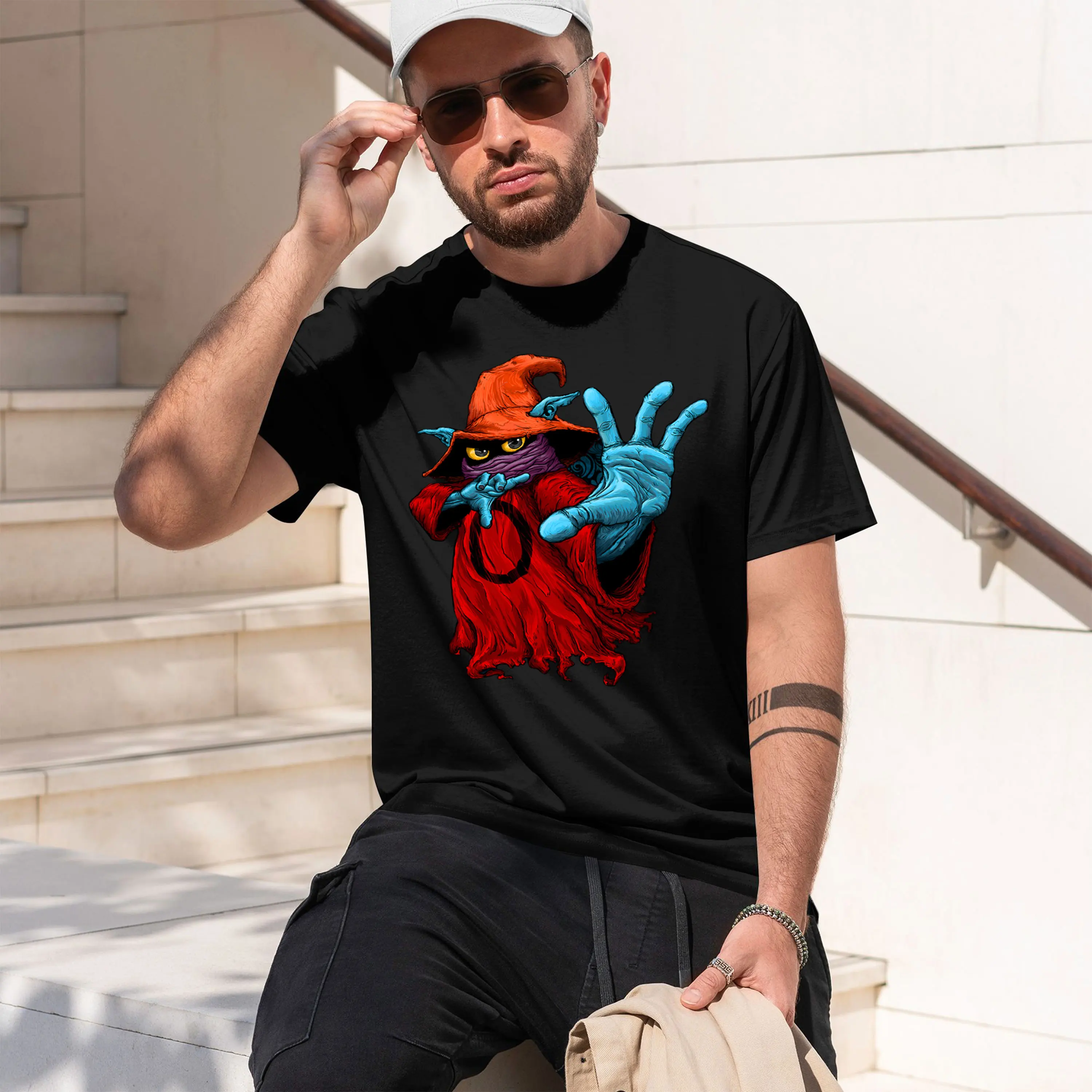 Gorpo He-Man and She-Ra A ristmas 2026 New Model Men’s Short-sleeve crewneck T-Shirt Classic Casual Multiple Colors and Sizes fo