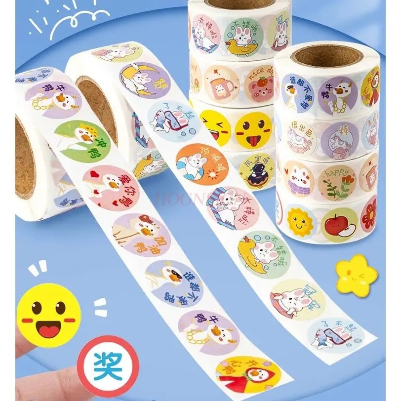 

1 рулон, детские награды, наклейки для детского сада, награды, маленькие красные цветы, памятные наклейки, поощрение детей