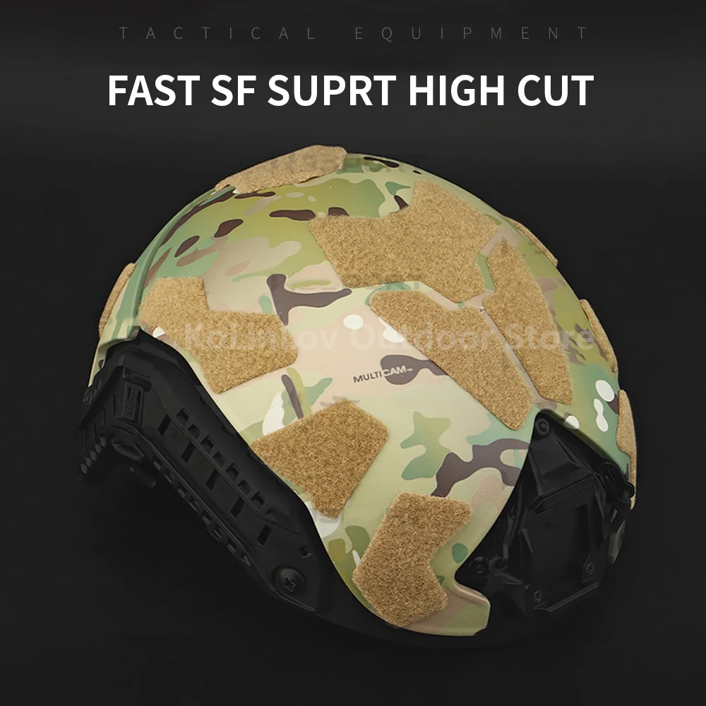 Tactical Helmet Shield FAST SF Helmet Guard Thickened Lightweight Protective Plate for Airsoft Militar Shooting Accessories