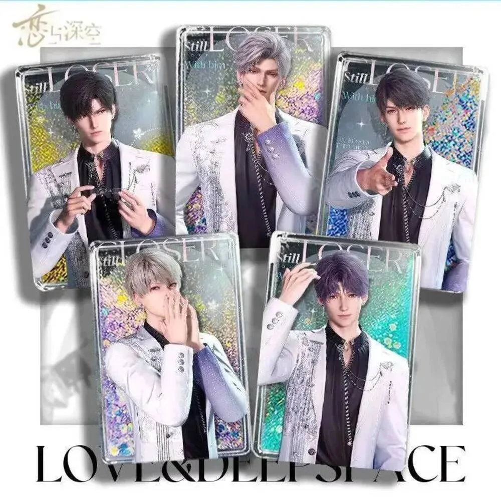 

Anime Love And Deepspace Sylus Zayne Cosplay Quicksand Acrylic Desktop Ornaments Cartoon Model Birthday Gifts Girls