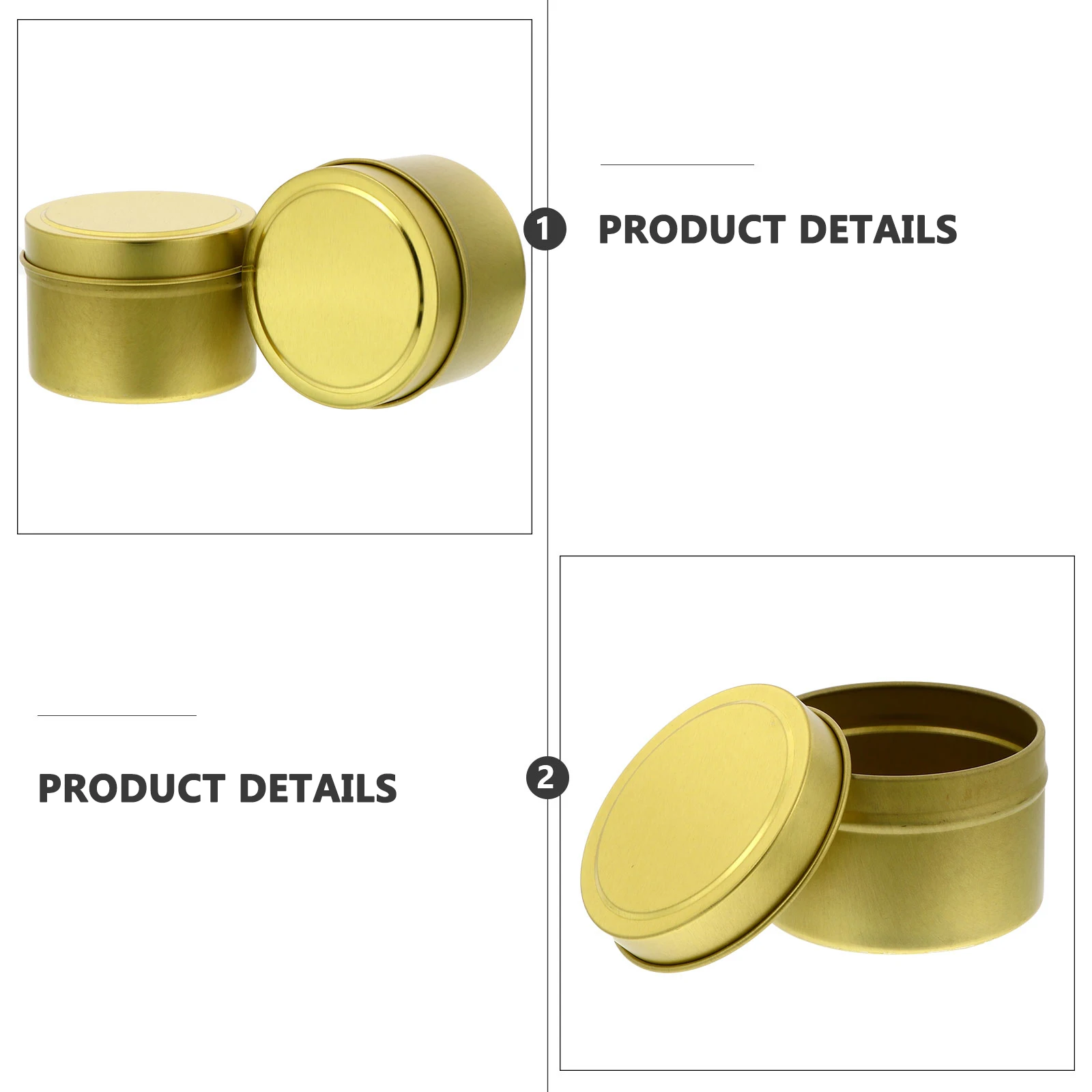 

Sealed Airtight Tinplate Canister for Spices Tea C y Gifts Multi Color Options Reusable Storage Containers Canning Jars Box