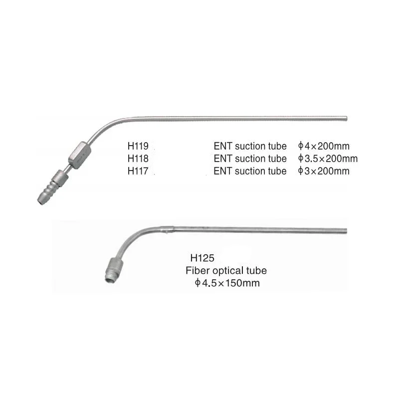 Endoscópio rígido Laringoscópio com retenção automática