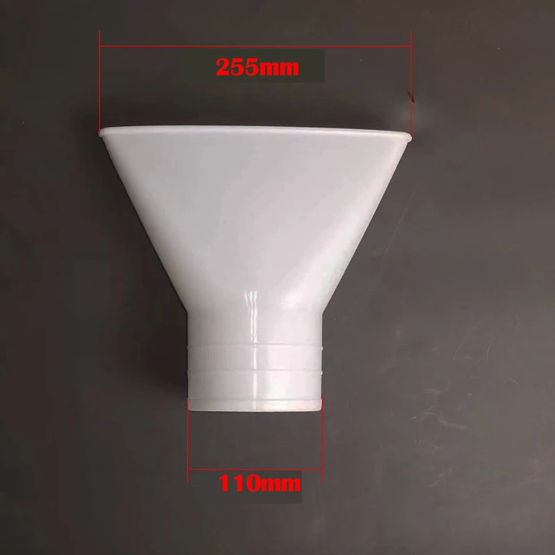 110mm Suction Nozzle for Textile Cleaning Fan Lower Air Nozzle Textile Machine Spare Parts Dust Collection Fitting
