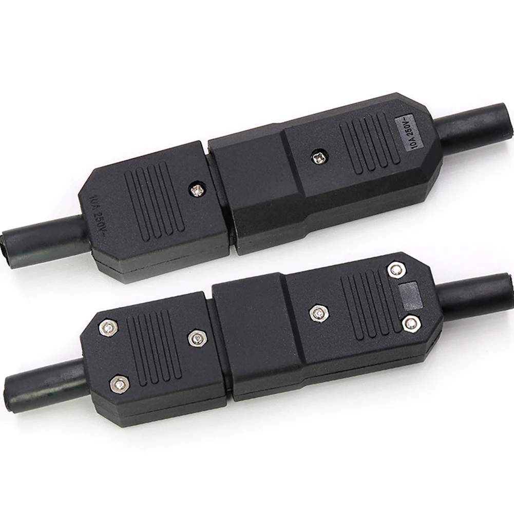 

Cold Devices C14 C13 Coupling 250V 10A IEC320 Socket Power Connector Suitable for Personal Chassis Printers and Rice Cookers