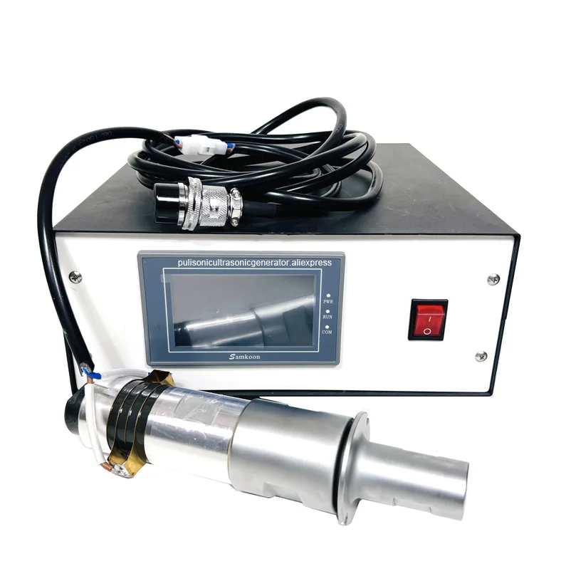 20khz 2000W Ultrasonic Generator And Piezoelectric Transducer For Ultrasonic Welding Machine