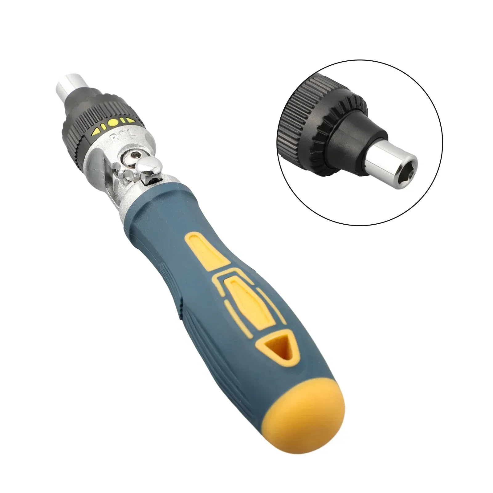 Ratchet Screwdriver Rotate Ratchet Screwdriver Handle Manual Screwdriver Repair Tool For Household Furniture Home Appliances