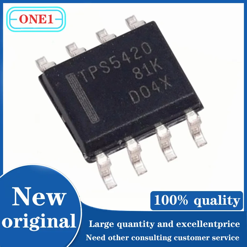 

10PCS/lot Chip New original TPS5420DR TPS5420 IC REG BUCK ADJUSTABLE 2A 8SOIC