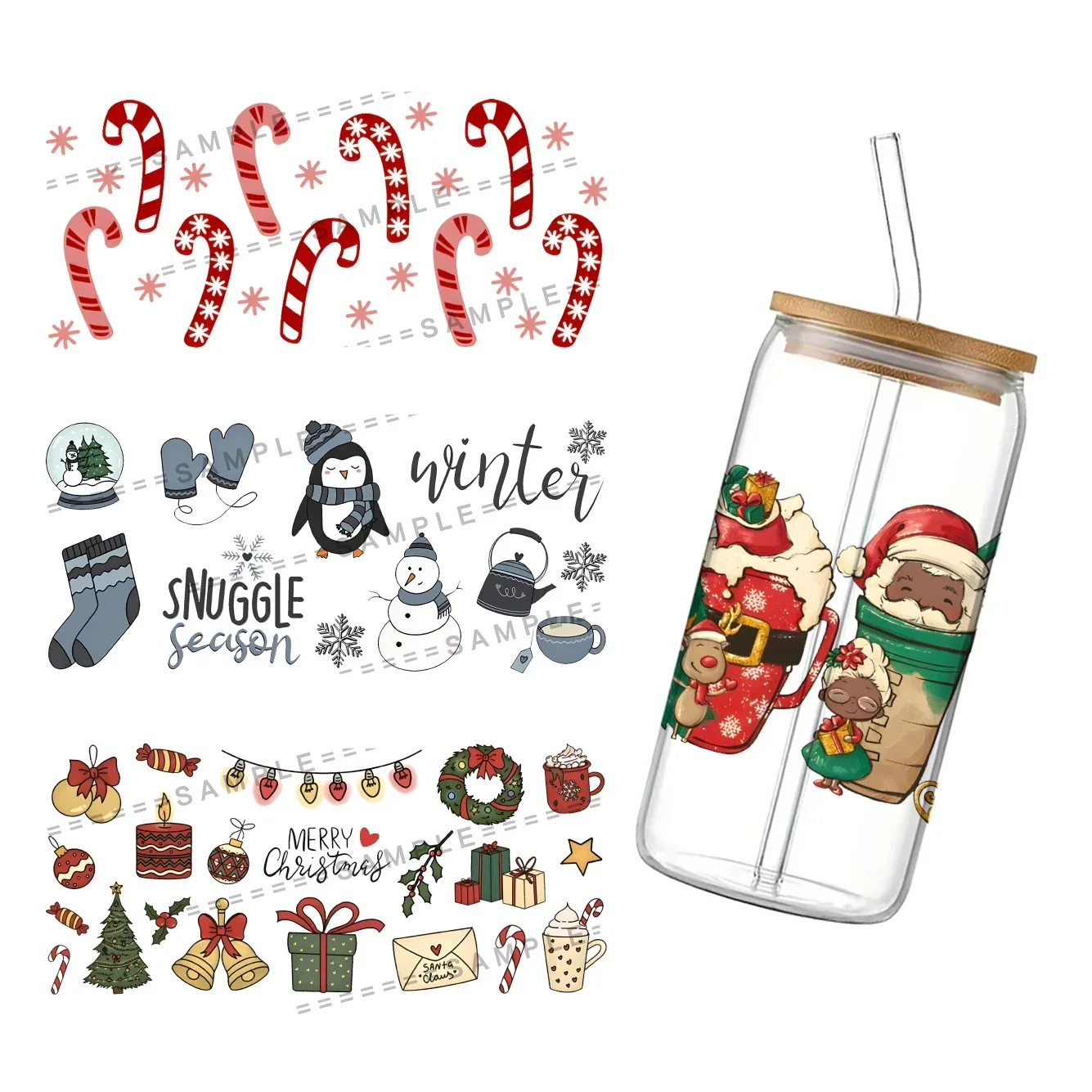11X24Cm Christmas U… - image