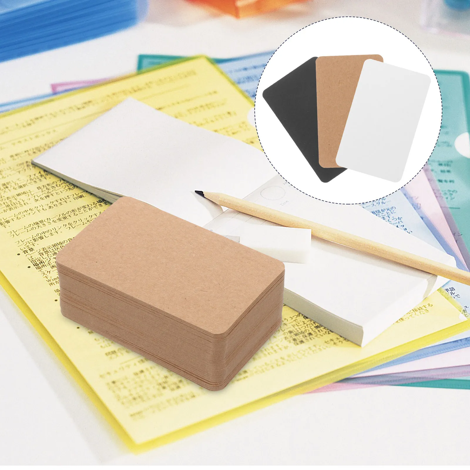 300 قطعة بطاقات عمل فارغة بطاقات مؤشر صغيرة للكتابة والمشروعات الإبداعية كرافت بطاقة بطاقة فارغة بطاقات الذاكرة السائبة البطاقات التعليمية