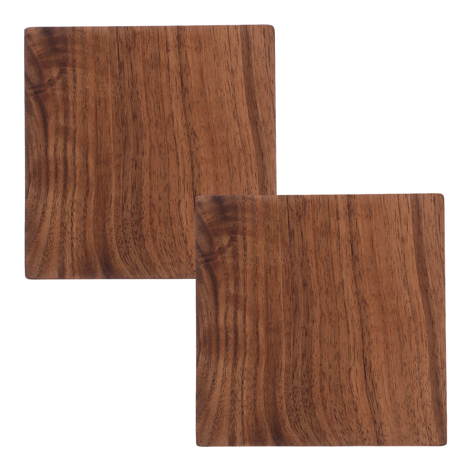 

2pcs Thickened Wood Planks Black Walnut DIY Carving Blocks Unfinished Signs for Crafts woodworking Kits Basswood blanks Wall