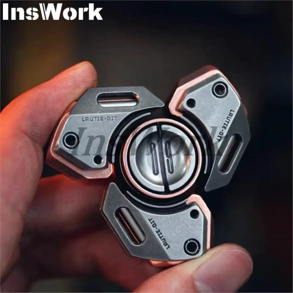 LAUTIE BIT-09 Fingertip Gyro Zirconium EDC Fidget Toys Envio Gratis Magnetic Fidget