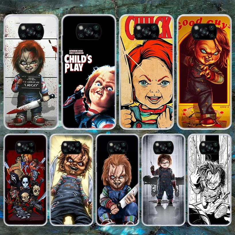 Cult of Chucky Child's Play Soft Phone Case For Xiaomi Poco X3 Pro X6 X5 X4 NFC F6 F5 M5S M4 M3 F4 Gt F3 F2 F1 M2 Fundas Cover P