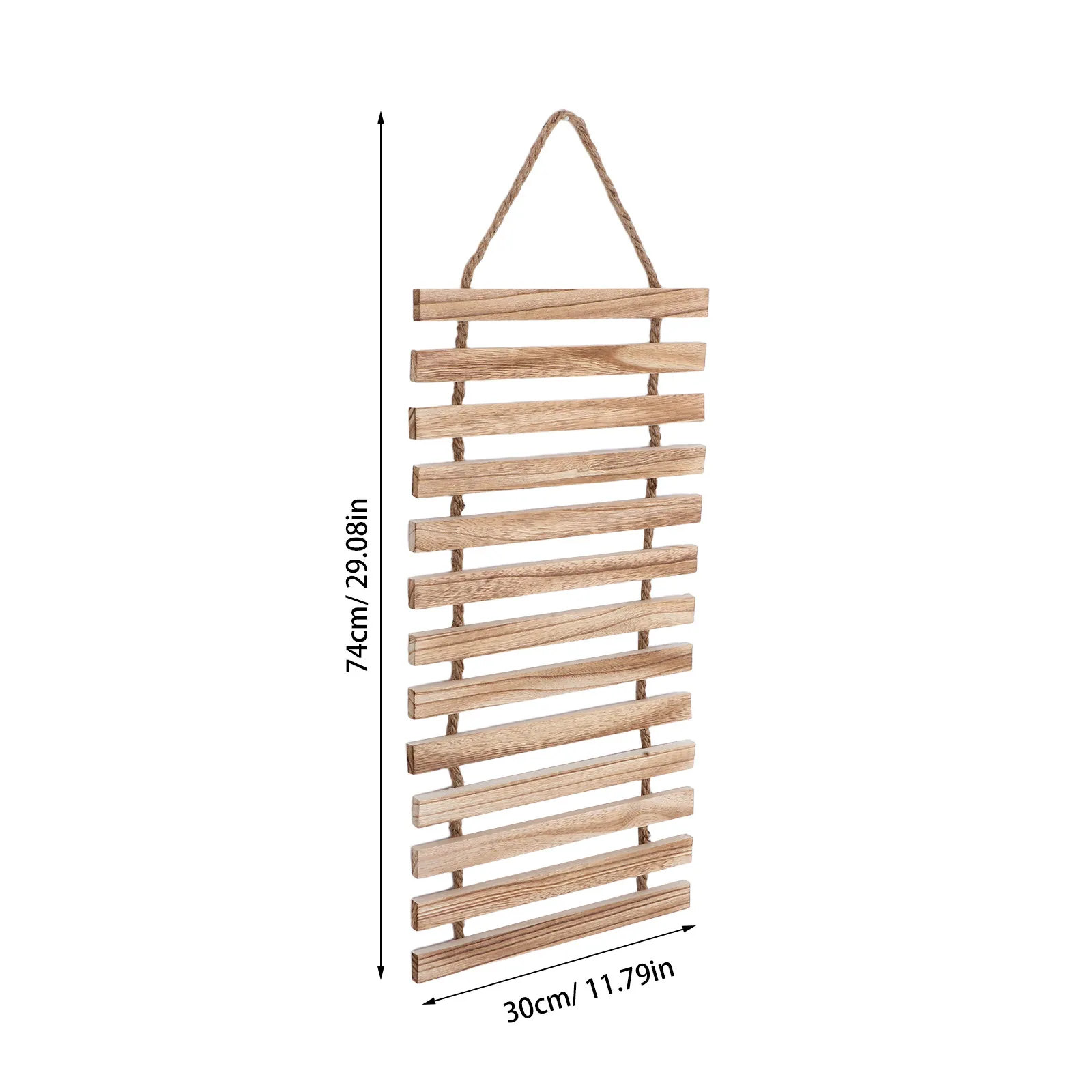 Wooden Wall Trellis Flower Pot Rack Indoor Outdoor Hanging Planter Stand Balcony Flower Shelf Flowerpot Hanging Bracket view 6