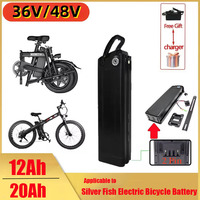 48V 36V 12000-20000mAh Pour Batterie Au Lithium Li-ion Silver Fish E20 R8 Janobike Véhicule Électrique Pliant 250W-1500W