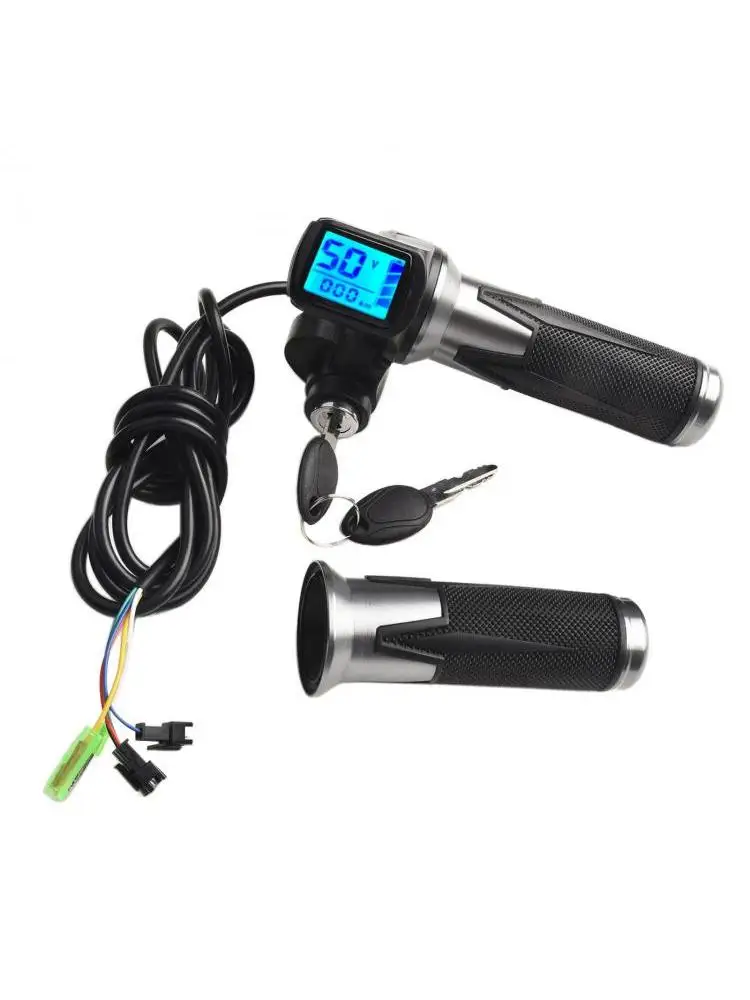 AliExpress 6pin Throttle 48v Ebike Throttle Wear-resistant 22mm Installation Diameter Battery Voltage Status Drop-resistant
