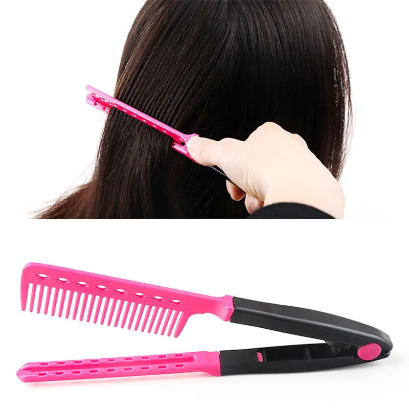 Peigne de coiffure afro, brosses professionnelles pour extension de cheveux, 2 pièces