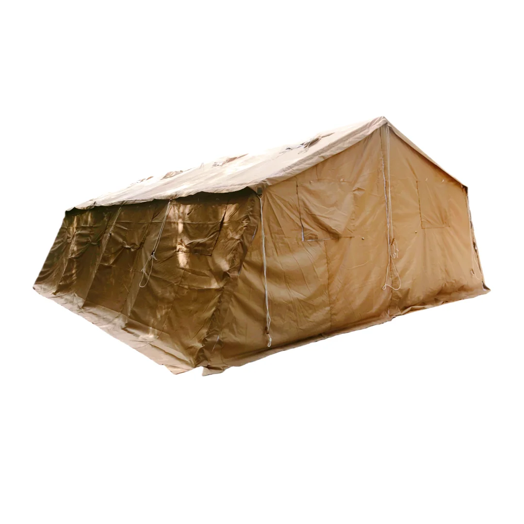 Customizable Modular Frame Khaki Summer Tent-Windproof Waterproof Heat-Insulated Family Use One Bedroom Shelter (30m