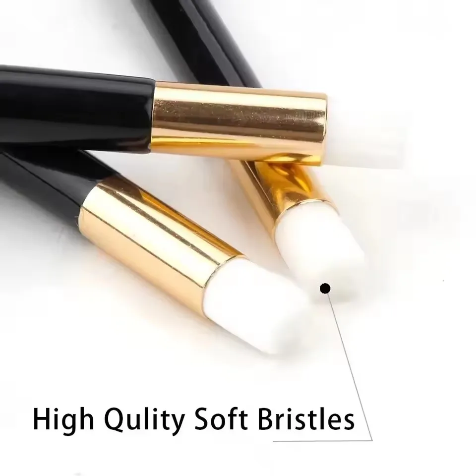 Brosse de nettoyage des cils, shampoing pour Extensions de cils, décoller les pores du nez, dissolvant de points noirs, outils de maquillage, 10/20/50 pièces