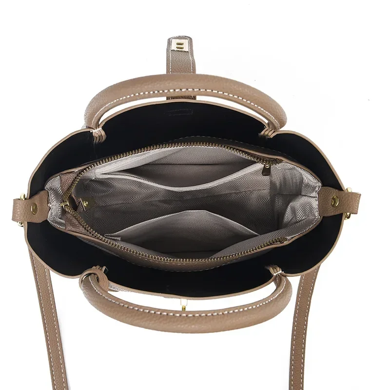 2024 neue frauen Tote Tasche Hohe Qualität PU Leder Frauen Schulter Tasche Große Kapazität Elegante Design Mode Crossbo