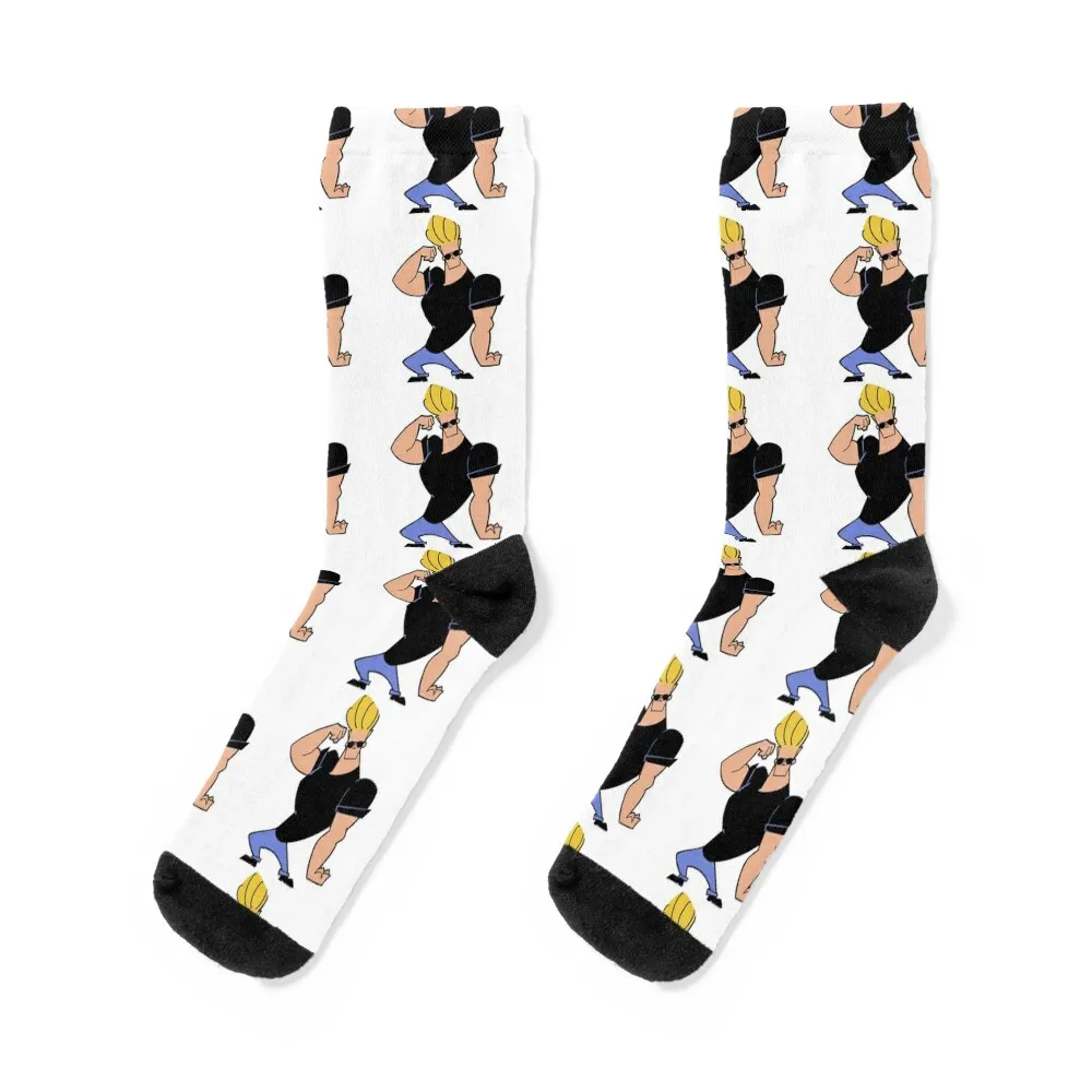 

Jhonny Bravo flexing Socks gift funny gifts floor warm winter Man Socks Women's