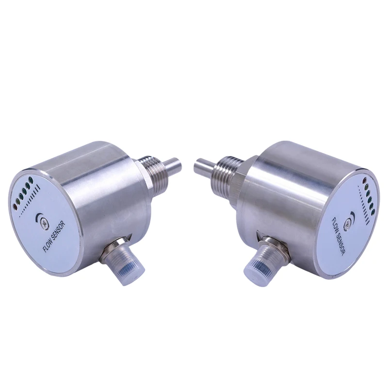 Water Oil Hydraulic Flow Switch PNP NPN Relays Output AC220V Electronic Flow Switch Thermal Water Cycle Thermal Flow Controller