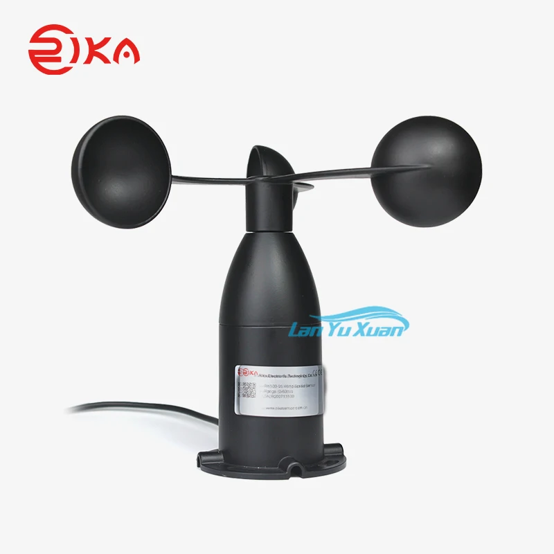 RK100-01 Hall Effect Pulse Output Weather Monitoring Metal Cup Anemometer Wind Speed Sensor Price