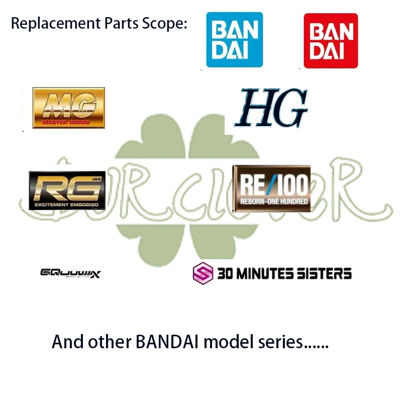 

Bandai Original Gundam Replacement Parts Perfect Fit for MG HG RG RE GQ 30MM Series Model Building Accessories for Hobbyists