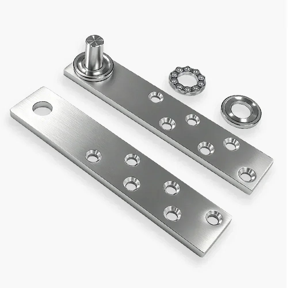 360 Degree Door Hinges Rotation Heavy Duty Hidden Sliding Hinges For Wooden Doors Stainless Steel Design For Quiet Operation