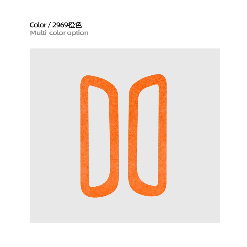 

For ZEEKR 001 2026 001Max 001 Ultra+, Italian Suede Overlay On The A-pillar Air Conditioner Air Outlet Frame Interior Accessory