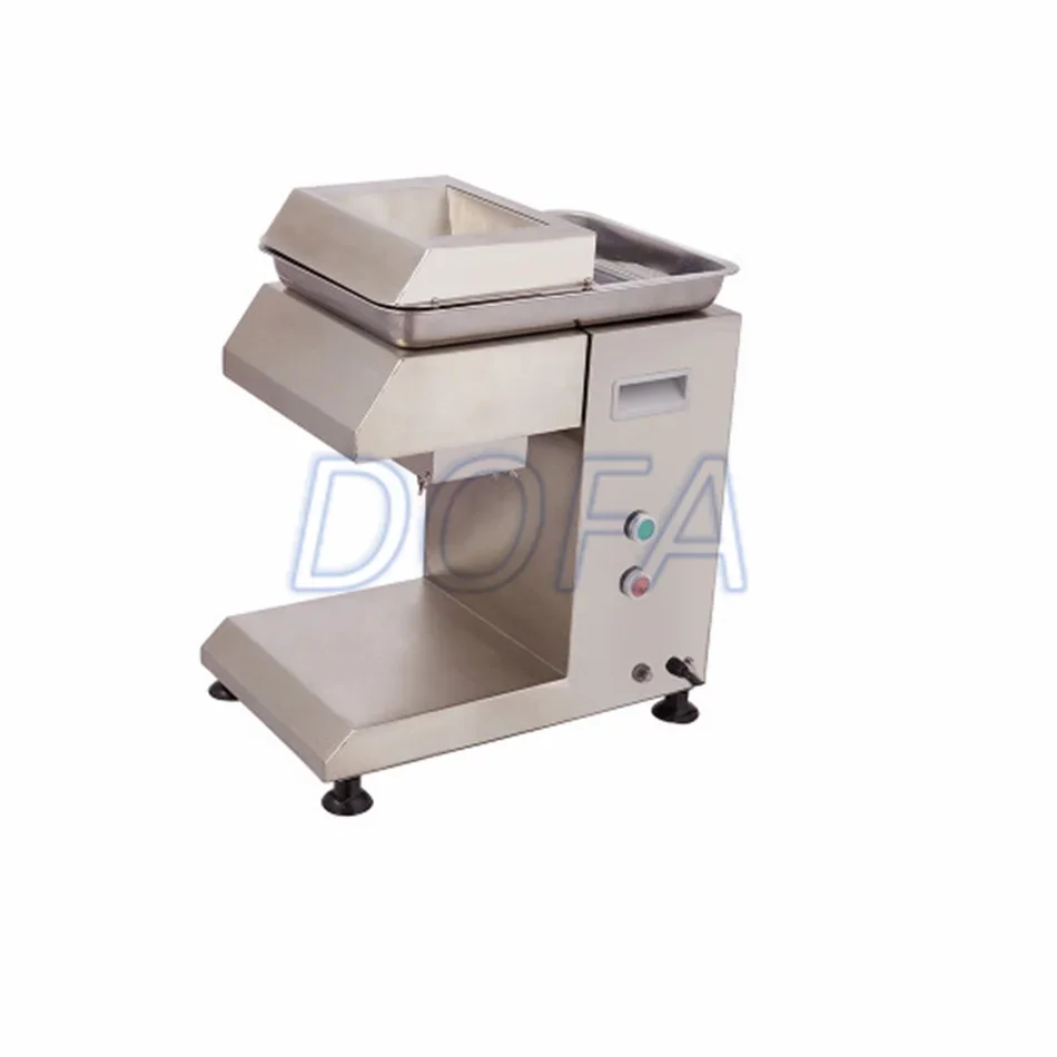 Commercial fresh meat slicer Automatic meat slicer Multi-functional squid beef cutting meat oblique cutting equipment