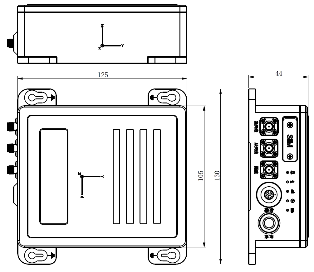 

TV108 high-precision integrated navigation terminal Positioning and orientation2025