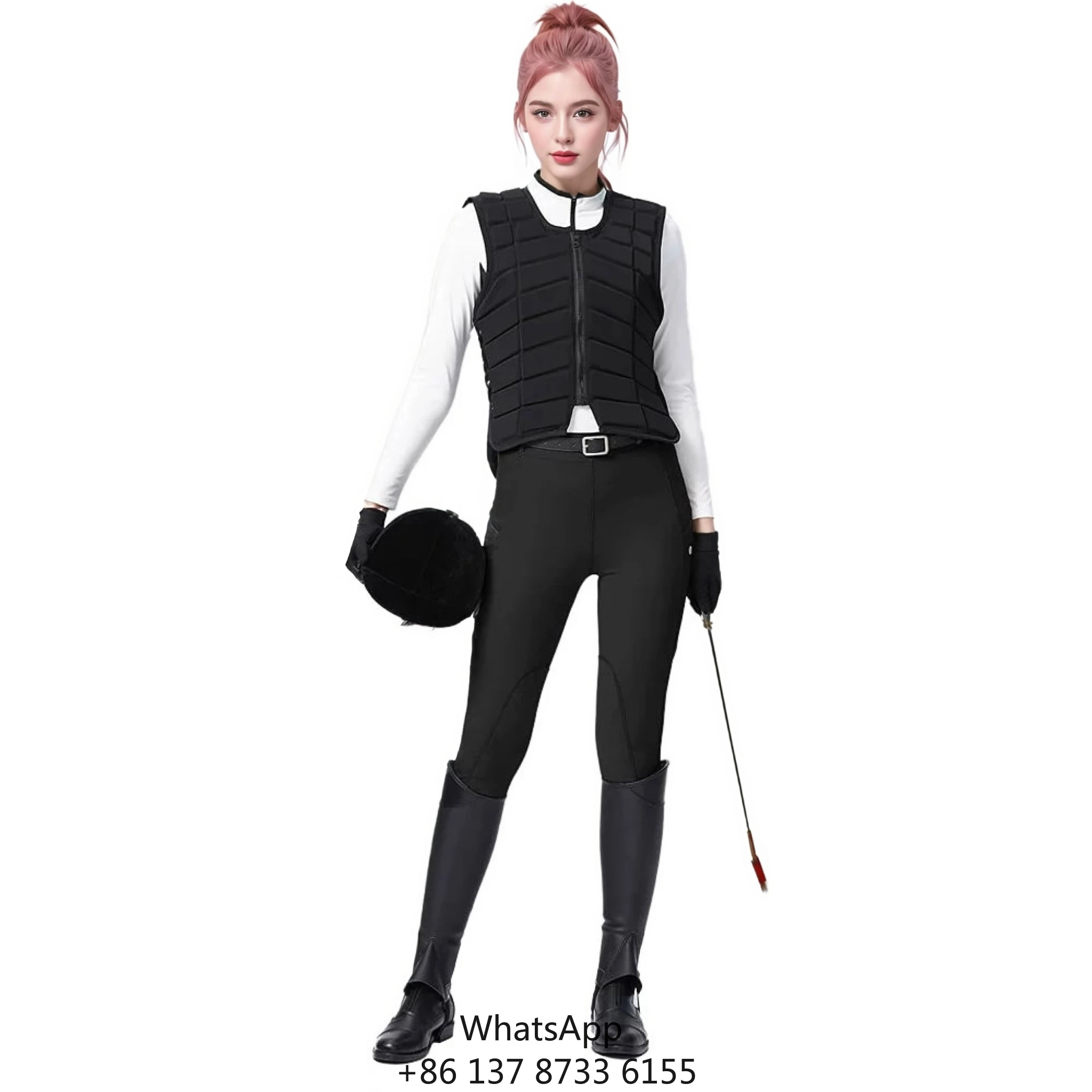 

Custom High Waist Knee Breeches For Women Equestrian Clothing Horse Riding Pants With Silicone Full Seat Jodhpurs Custom Design