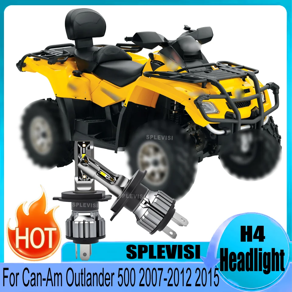 

Keep Out Dirt for Clearer Illumination h4 led motorcycle headlight For Can-Am Outlander 500 2007 2008 2009 2010 2011 2012 2015