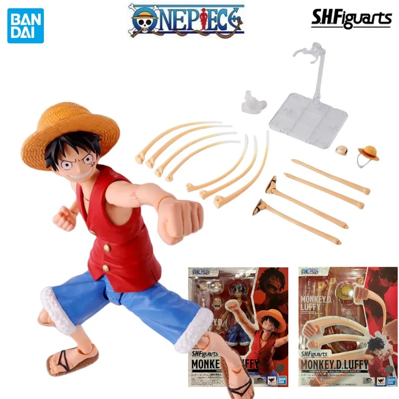 

Original Bandai S.H.Figuarts One Piece MONKEY.D.LUFFY ROMANCE DAWN Gum-Gum OPTION PARTS SET Anime Action Figures PVC Model