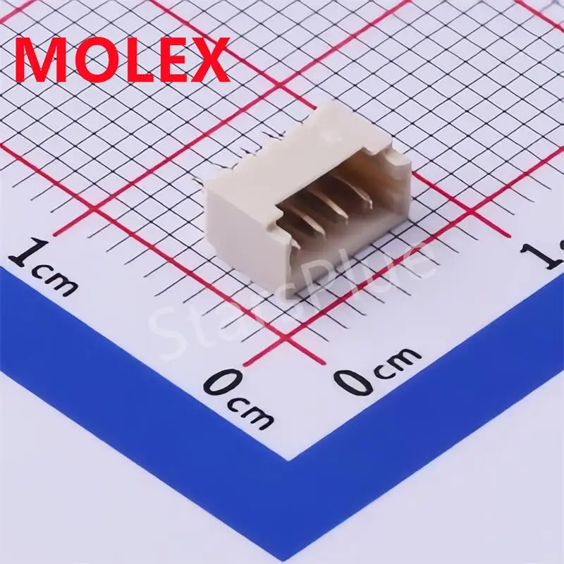 10 SZTUK 530470410   53047-0410 Złącze MOLEX 1x4P rozstaw: 1,25 mm Seria bezpośredniego wstawiania: PicoBlade (MX 1,25) 100% nowy oryginał