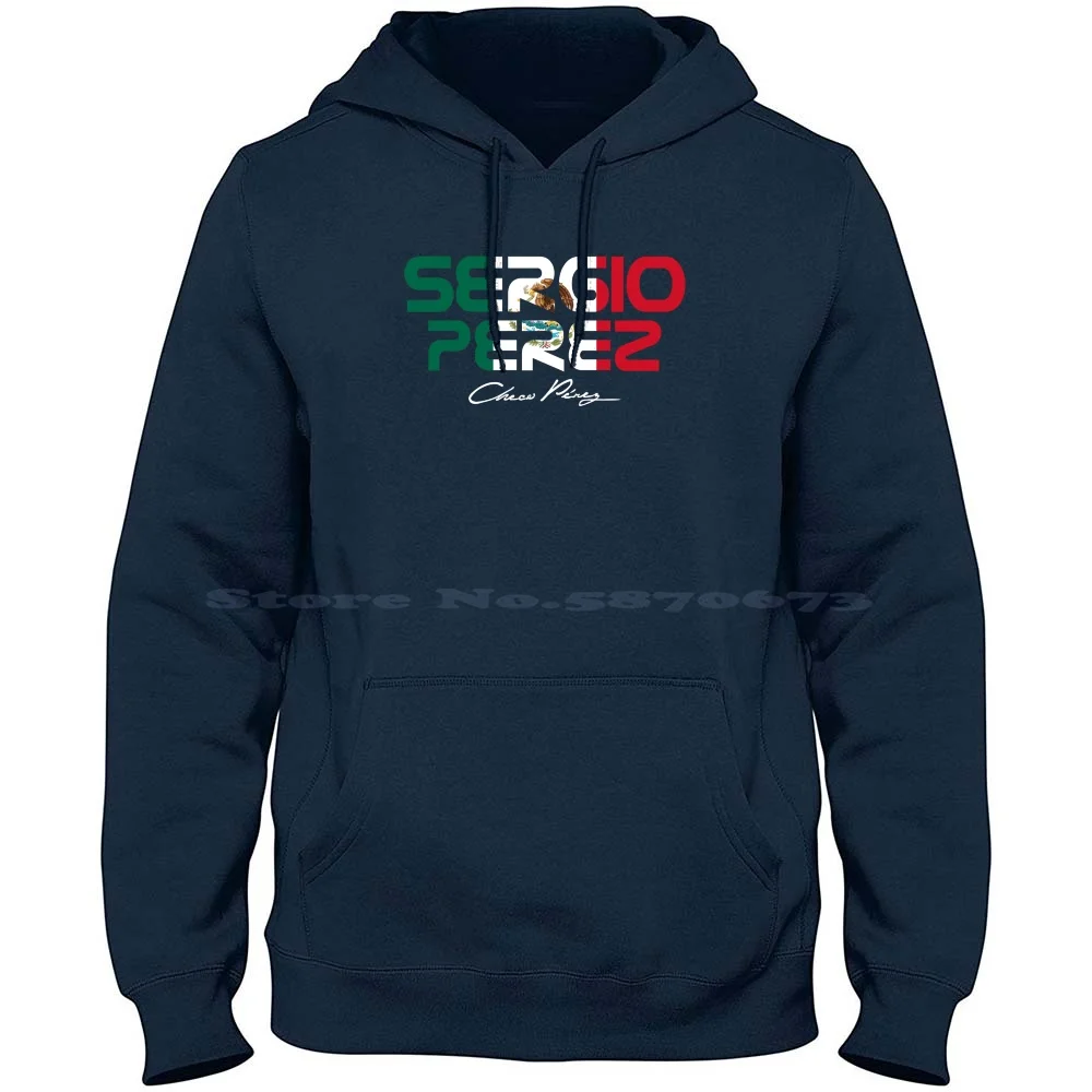 Sergio Perez-Checo 100% Cotton Hoodie Sergio Perez Checo Sergio Michel Pérez Mendoza 11 Checo Kartooromo Gracias Checo