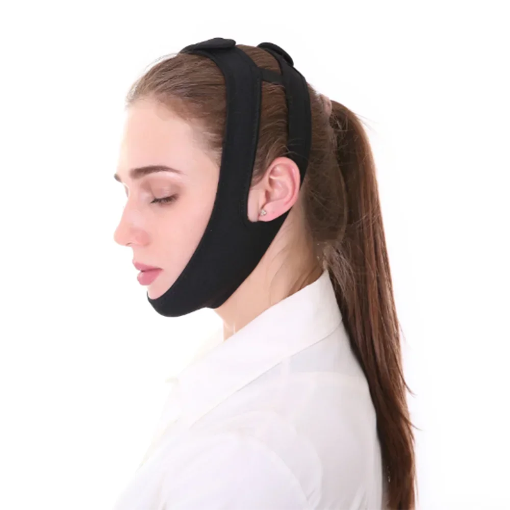 Nieuwe 1 stks Gezicht V Shaper Facial Afslanken Bandage Kin Wang Lift Up Riem Verminderen Dubbele Kin Band Gezichtsmassage huidverzorging Gereedschap