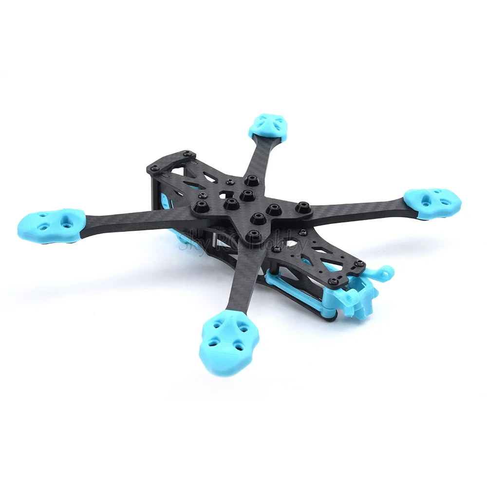 Nowy 5 Cal 225mm 225 z włókna węglowego FPV 5 Cal zestaw ze szkieletem z 5.5mm ramię dla APEX O3 FPV Freestyle RC Racing Drone