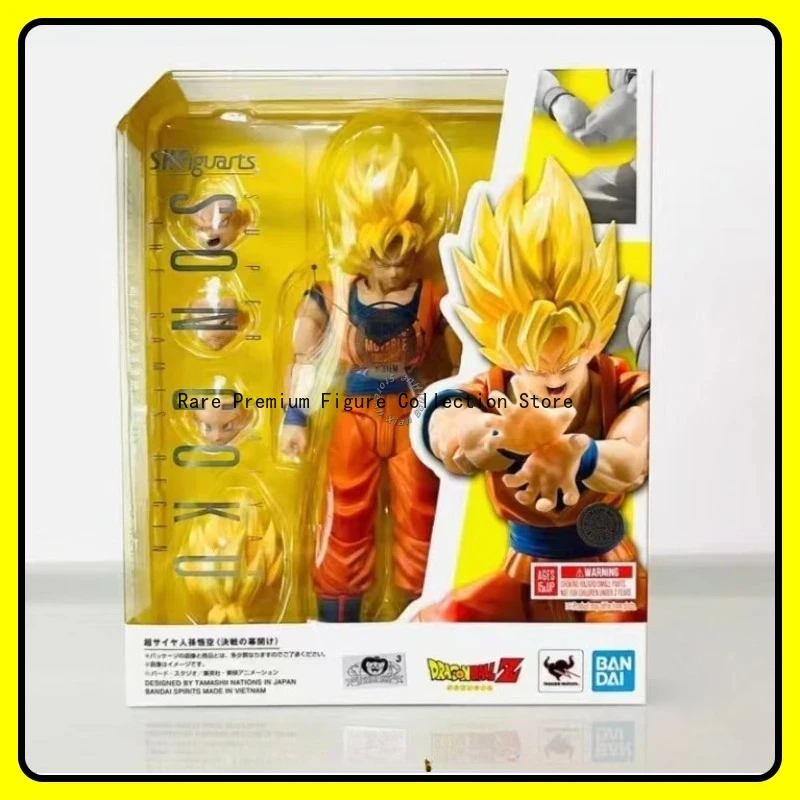 

В наличии 100% оригинал Bandai S.H.Figuarts - Dragon Ball Z Super Saiyan Son Goku 3.0 "Починание десятилетия биты"