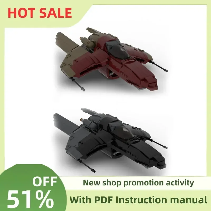 

New Famous Star Battle Movie G1-M4-C Dunelizard Fighter Moc Model Diy Creative Ideas Child Toys Birthday Gifts Custom Puzzle