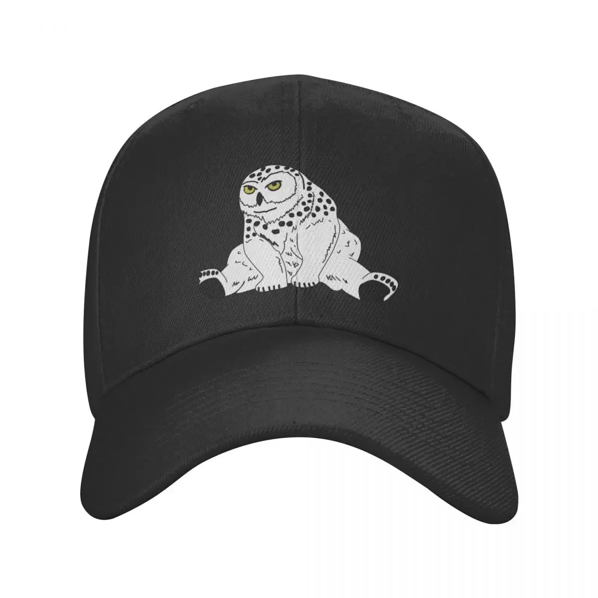 Snowy Owlbear-Funny Baseball Cap Uv Protection Solar Hat Golf Hat Wild Ball Hat Girl Men's