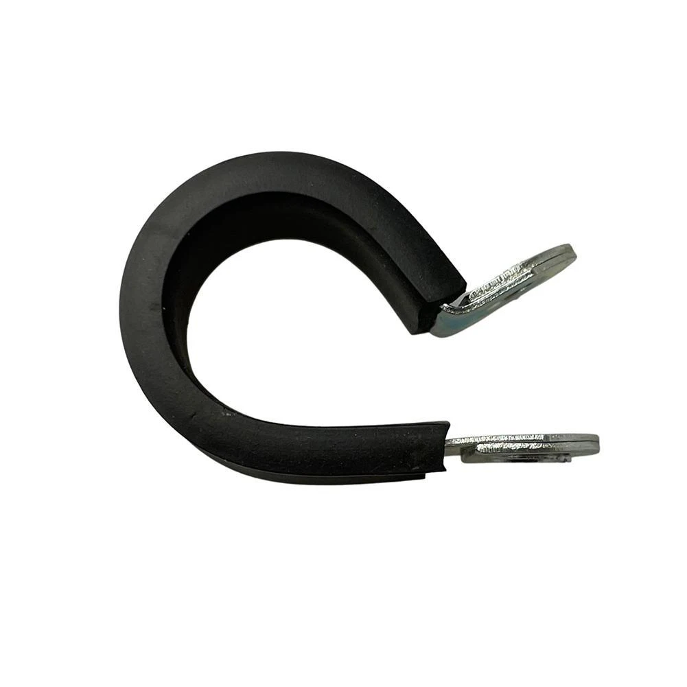 Securely Mount and Pipes Cables and Hoses with Rubber Lined P Clips Cable Mounting Hose Pipe Clamp (10PCS) Securely