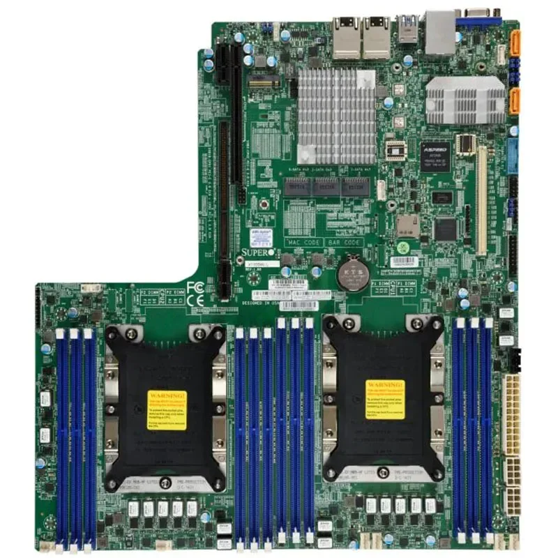 

X11DDW-L для материнских плат Supermicro 2 поколения LGA-3647 PIN C621 DDR4-2933MHZ процессор протестирован передовой доставкой