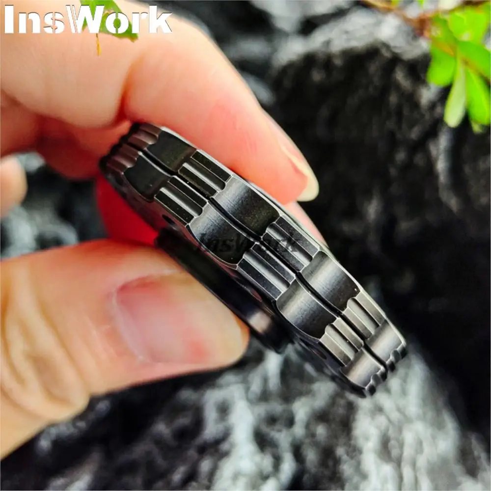Spinner à pièces de monnaie Haptic 2 en 1, acier inoxydable R188, roulement silencieux scellé, jouet à main en métal, gadgets sympas, Fidget magnétique