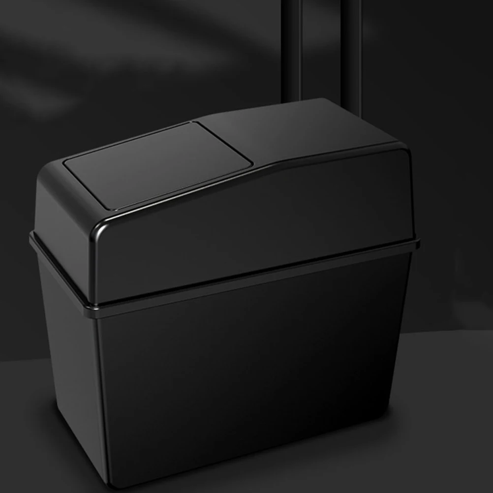 

Car Trash Can with Lid Portable Waterproof Multifunctional Auto Garbage Bin for Car Home Office Cup Holder Door Organizer