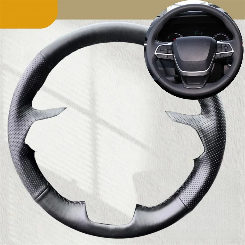 

Чехол на руль автомобиля «сделай сам», кожа из микрофибры для Toyota Sienna Highlander 2020-2022, гибридные автомобильные аксессуары Highlander