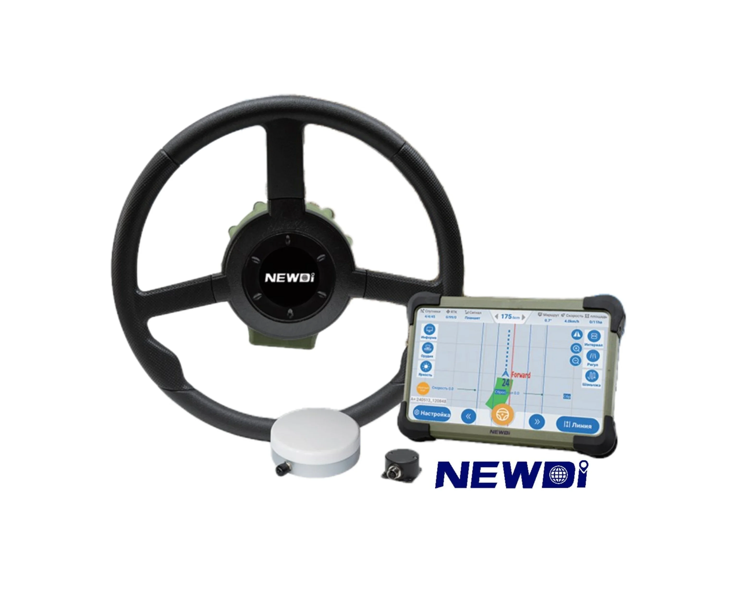 

Precision Farming Agriculture Machinery Fendt Guiding Gnss System Newdi NG3A Auto Steering System Kubota